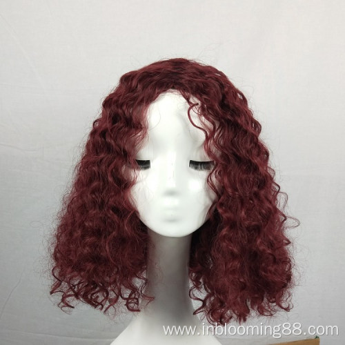 Temperature Wire Loose Deep Water Wave Highlight Wig